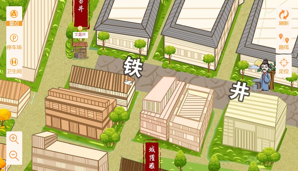 洪雅智慧景区：手绘地图与语音导览的完美融合